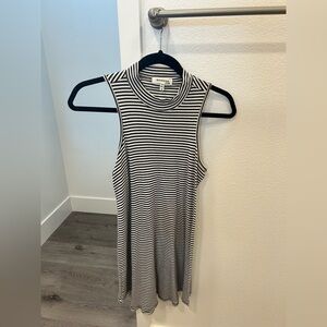 Monteau LA Classic Striped Sleeveless Dress